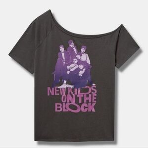 BNWT - Torrid - NKOTB Classic Fit Off Shoulder Tee